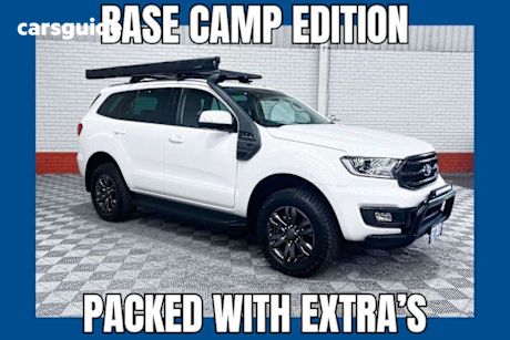 White 2021 Ford Everest SUV TREND 4X4
