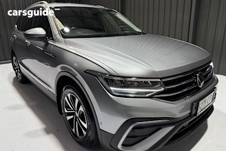 Silver 2022 Volkswagen Tiguan SUV 162TSI ADVENTURE ALLSPACE 4WD