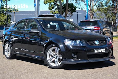 Black 2009 Holden Commodore Sedan SV6 R