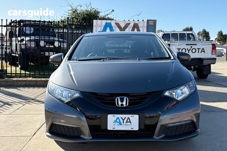 Grey 2014 Honda Civic Hatchback Vti-S