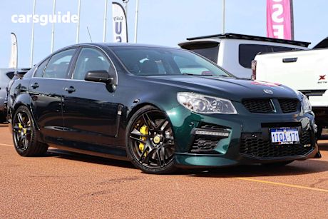 Green 2014 HSV GTS Sedan R
