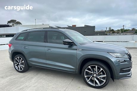 Grey 2020 Skoda Kodiaq SUV 132TSI SPORTLINE 4X4