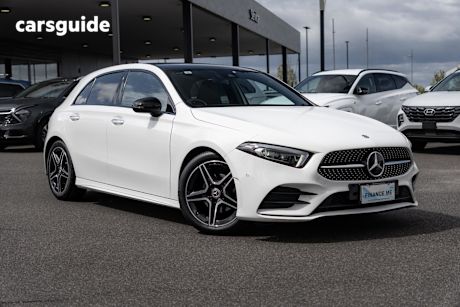 White 2022 Mercedes-Benz A-CLASS Hatch A180 F
