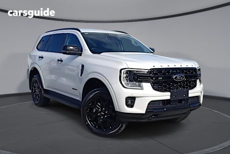 White 2023 Ford Everest Wagon Sport (4Wd)