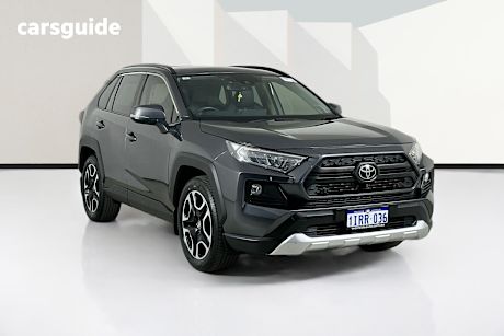 Grey 2021 Toyota RAV4 Wagon Edge (Awd)