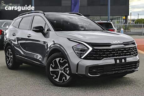 Grey 2025 Kia Sportage SUV HEV GT-LINE F