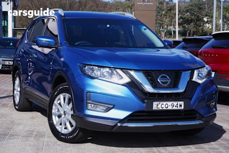 Blue 2019 Nissan X-Trail Wagon St-L (2Wd)