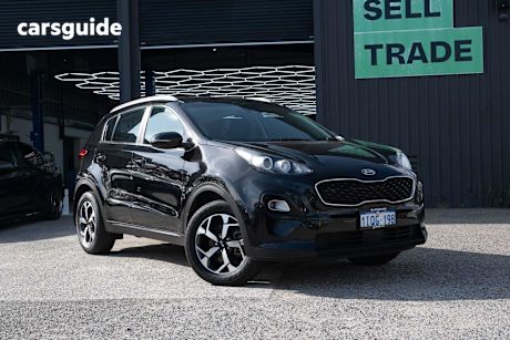 Black 2019 Kia Sportage SUV SI F