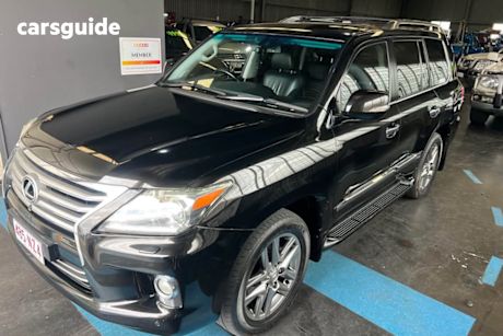 Black 2012 Lexus LX570 Wagon