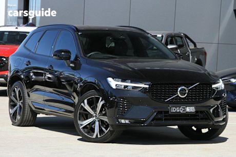 Black 2022 Volvo XC60 SUV B6 R-DESIGN 4WD