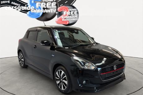 Black 2017 Suzuki Swift Hatch HYBRID RS