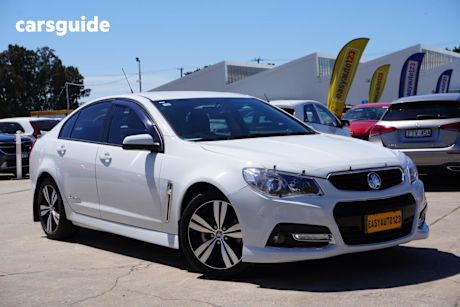 White 2014 Holden Commodore Sedan Sv6 Storm