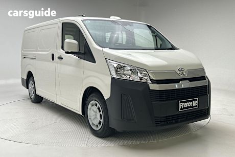 White 2022 Toyota HiAce Commercial R