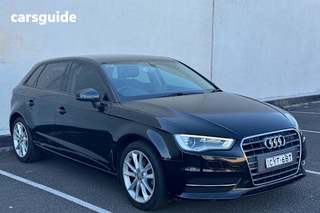Black 2015 Audi A3 Hatch ATTRACTION