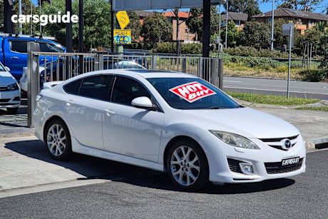 White 2008 Mazda Mazda6 Hatch LUXURY SPORTS F