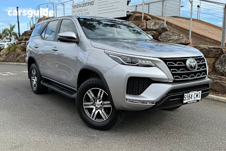Silver 2022 Toyota Fortuner SUV GX 4X4