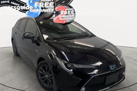 Black 2020 Toyota Corolla Hatch SX HYBRID F