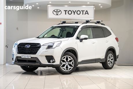 White 2023 Subaru Forester SUV 2.5X 4WD