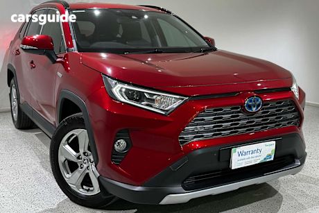Red 2020 Toyota RAV4 SUV GXL F