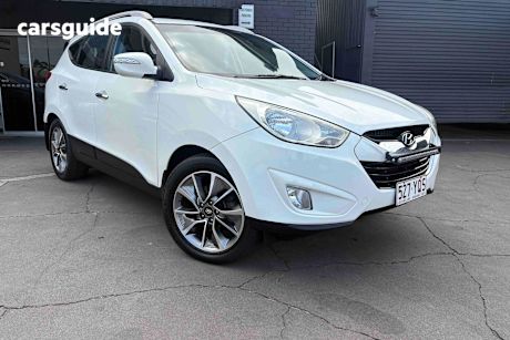 White 2011 Hyundai IX35 Wagon Elite (Awd)