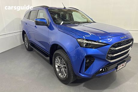Blue 2025 Isuzu MU-X SUV LS-U 4X4