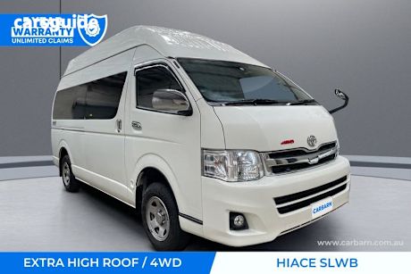 White 2011 Toyota HiAce Commercial DX
