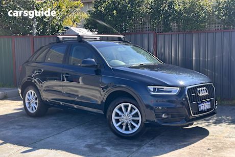 Blue 2013 Audi Q3 SUV TFSI