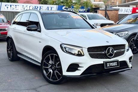 White 2019 Mercedes-Benz GLC-Class SUV 43 AMG 253 MY19