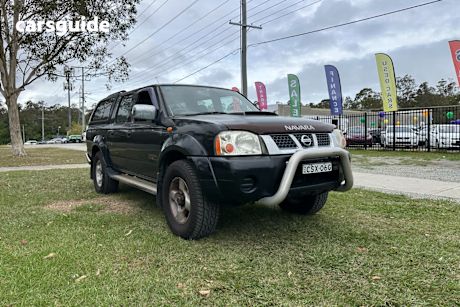 Black 2011 Nissan Navara Dual Cab Pick-up St-R (4X4)
