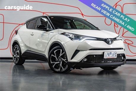 White 2019 Toyota C-HR SUV KOBA 4X4