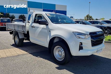 White 2023 Isuzu D-MAX Ute Tray SX HIGH RIDE R
