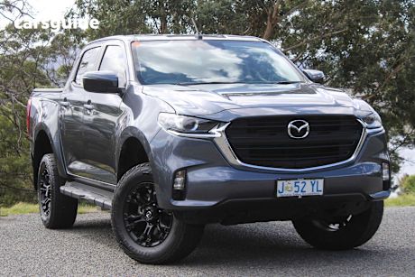Grey 2021 Mazda BT-50 Ute Tray XT 4X4
