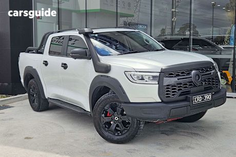 White 2022 GWM UTE Ute Tray CANNON XSR 4X4