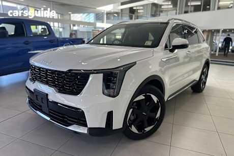 White 2025 Kia Sorento Wagon Gt-Line 7 Seat Phev Awd