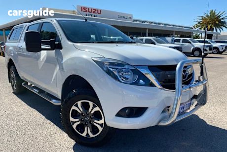 White 2015 Mazda BT-50 Dual Cab Utility Xtr (4X4)