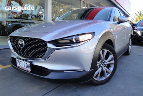 Silver 2020 Mazda CX-30 SUV G20 EVOLVE F