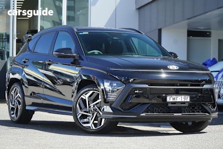 Black 2024 Hyundai Kona Wagon Premium N Line