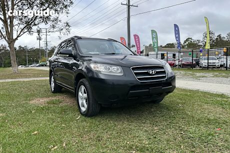 Black 2009 Hyundai Santa FE Wagon Sx Crdi (4X4)