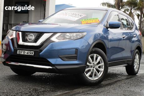 Blue 2019 Nissan X-Trail Wagon St 7 Seat (2Wd) (5Yr)