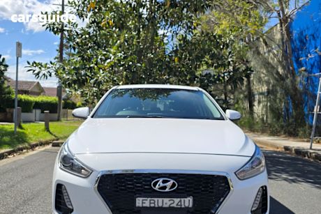 White 2019 Hyundai I30 Hatchback Active
