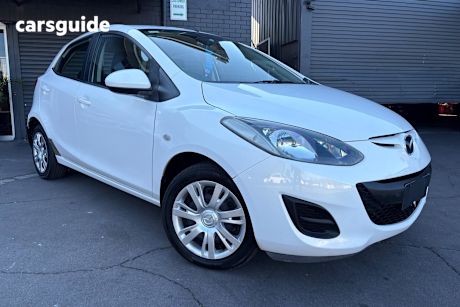 White 2011 Mazda Mazda2 Hatch NEO F