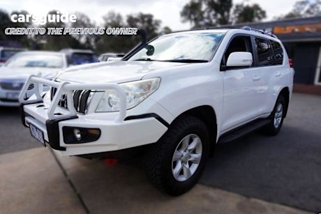White 2012 Toyota Landcruiser Prado Wagon Gxl (4X4)