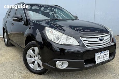 Black 2011 Subaru Outback SUV 2.5I PREMIUM