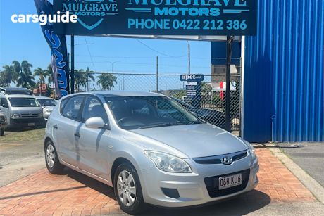 Silver 2010 Hyundai I30 Hatchback Sx
