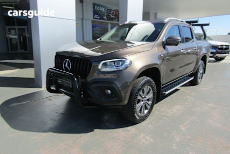 Brown 2018 Mercedes-Benz X250 Dual Cab Pick-up D Progressive (4Matic)
