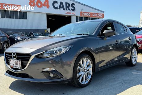 Grey 2014 Mazda Mazda3 Hatch SP25 F