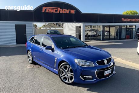 Blue 2016 Holden Commodore Sportswagon Sv6