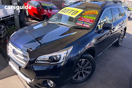 Blue 2015 Subaru Outback Wagon 2.5I Premium