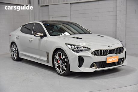 Grey 2018 Kia Stinger Sedan GT R