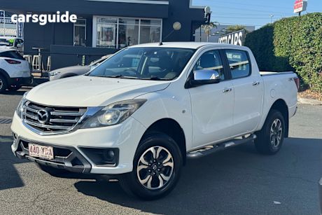 White 2018 Mazda BT-50 Ute Tray XTR 4X4